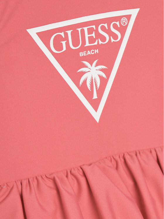 Guess Guess Jednodílné plavky A5GZ02 KCA60 Růžová