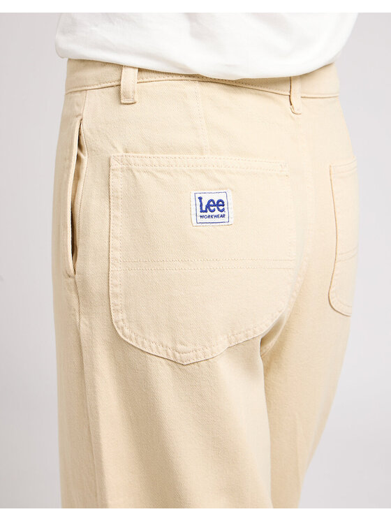 Lee Lee Pantaloni di tessuto CHINO RELAXED Grigio Loose Fit