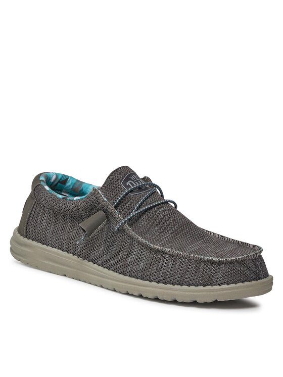 Hey Dude Hey Dude Sneakersy Hey Dude Wally Sox Szary