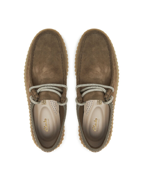 Clarks Clarks Półbuty Torhill Low 26180905 Zielony