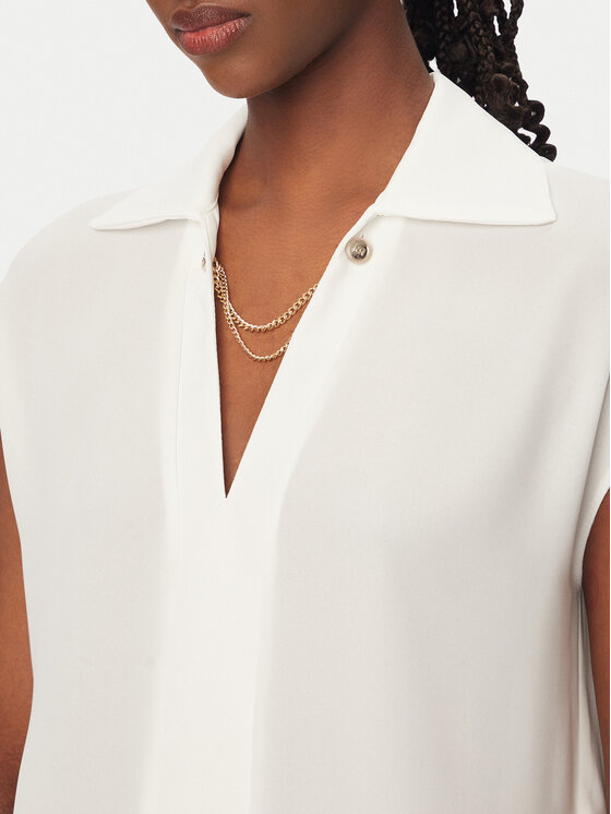 Rinascimento Rinascimento Blusa CFC0020253002 Bianco Regular Fit