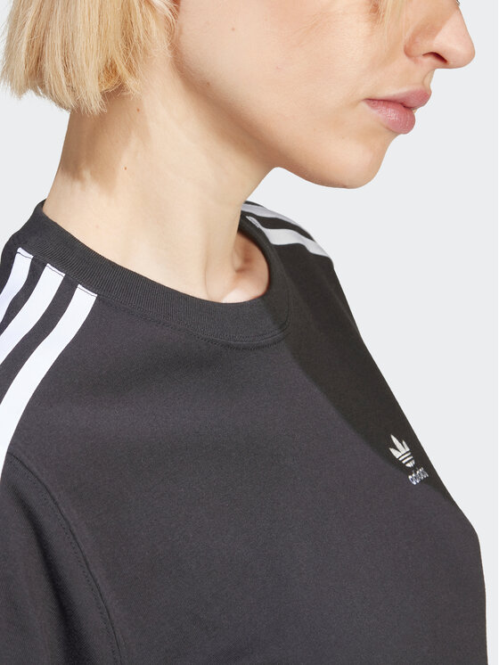 adidas adidas Póló 3-Stripes IU2420 Fekete Regular Fit