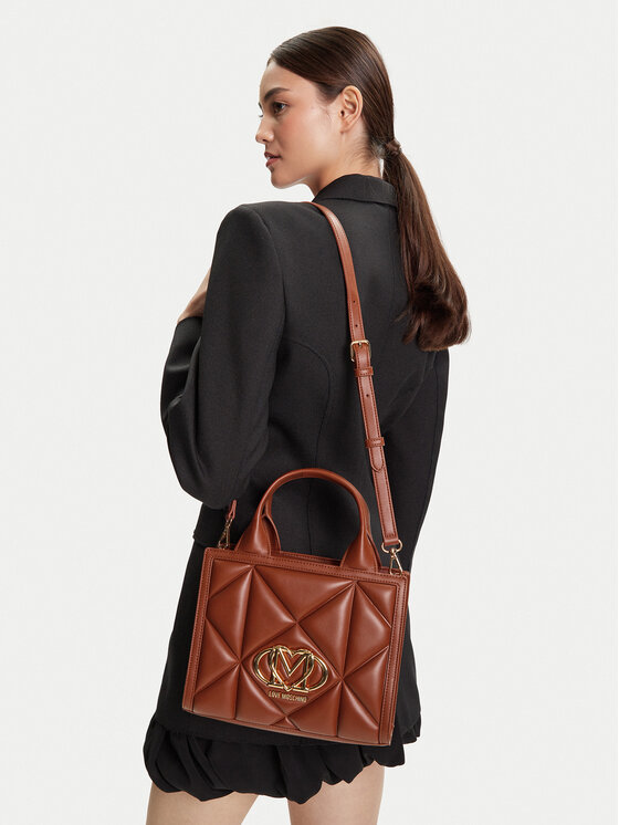 LOVE MOSCHINO LOVE MOSCHINO Käekott JC4081PP1NLC0312 Pruun