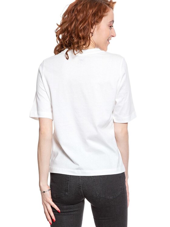 Lee Lee T-shirt TEE Bianco Regular Fit