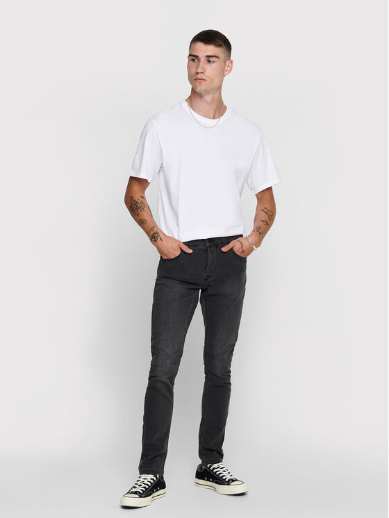 Only & Sons Only & Sons T-shirt Matt 22002973 Bianco Regular Fit