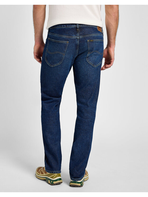 Lee Lee Jeansy DAREN ZIP FLY Niebieski Regular Fit
