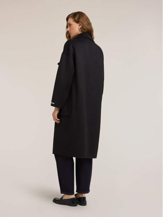 Motivi Motivi Cappotto invernale 0021W000149N033 Nero Over Fit