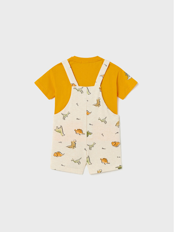 Completo T-shirt e salopette 1643 Multicolore