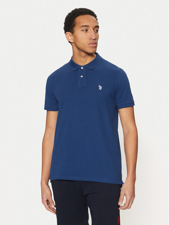 U.S. Polo Assn. U.S. Polo Assn. Pólóing MUP3312 Sötétkék Regular Fit