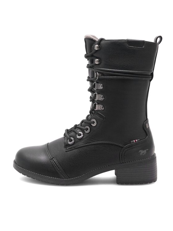 Mustang Mustang Stiefeletten 1402-501 Schwarz
