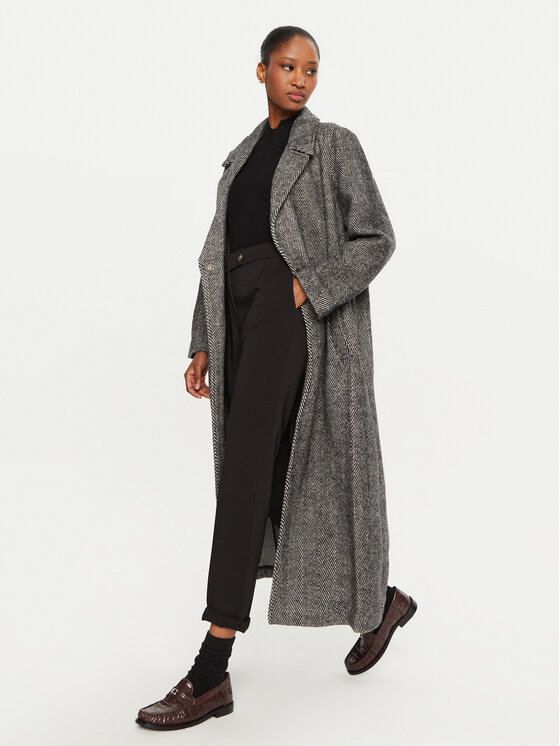 OUI OUI Átmeneti kabát 88952 Szürke Regular Fit