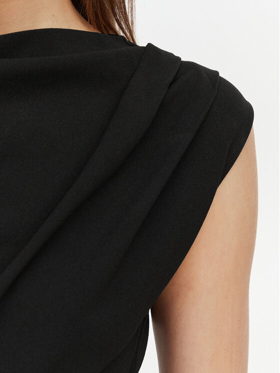 French Connection French Connection Koktejlové šaty 719H0 Čierna Slim Fit