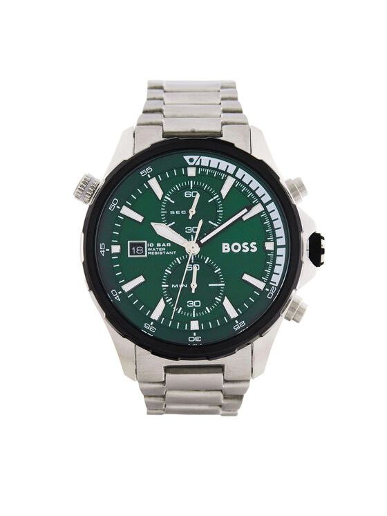 BOSS BOSS Sat Globetrotter 1513930 Srebrna