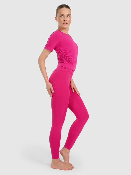 4F 4F Legginsy YOGA Różowy Slim Fit