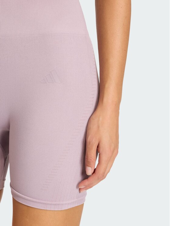 adidas adidas Szorty sportowe Workout Essentials 4 inch Fioletowy Fitted Fit