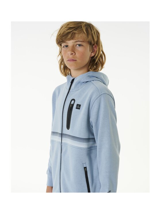 Rip Curl Rip Curl Bluza Anti Series Departed Zip -Boy Niebieski Standard Fit