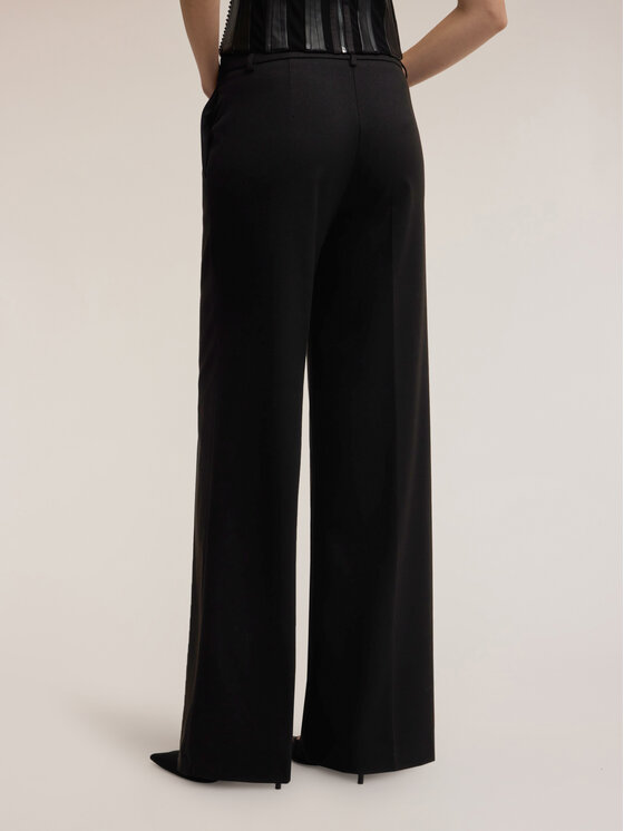 Motivi Motivi Pantaloni di tessuto P255Q204320N033 Nero Over Fit