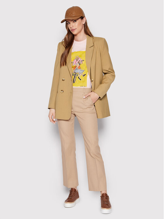 T-shirt Bici 79719122 Rosa Regular Fit