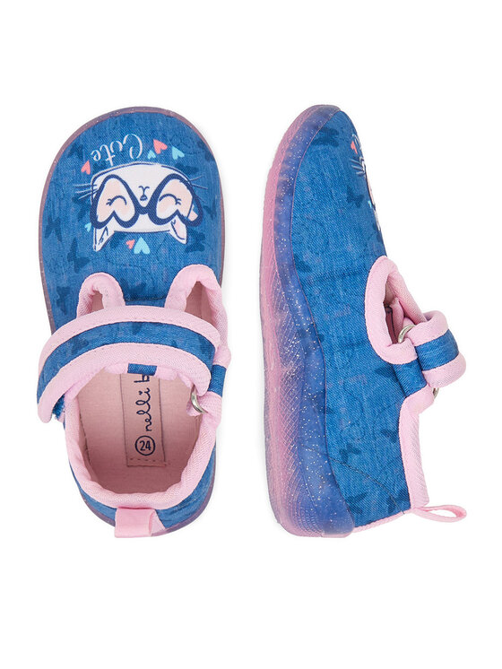 Nelli Blu Nelli Blu Pantofole 24SSZ1150 Blu scuro