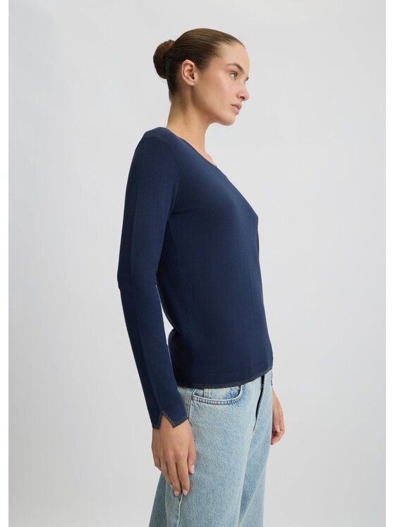 Liu Jo Liu Jo Sweter WXX055MS49I93921 Błękitny Regular Fit