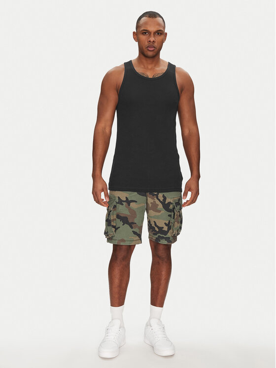 Gap Gap Komplekti kuulub 3 tank topi 483958-01 Must Regular Fit