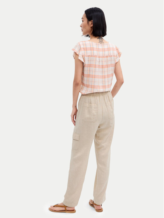 Gap Gap Hlače 549334-00 Bež Regular Fit