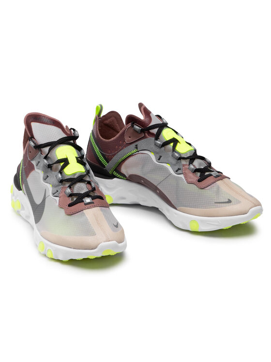 Nike Nike Tossud React Element 87 AQ1090 002 Pruun