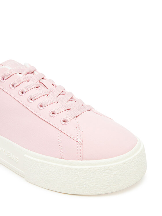 Tommy Jeans Tommy Jeans Сникърси Tjw Flatform Sneaker EN0EN02819 Розов