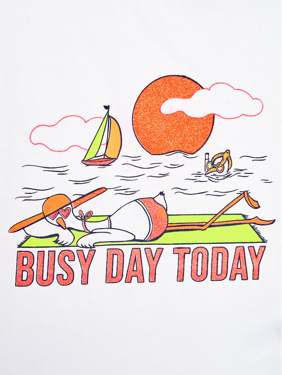 T-shirt U15982 Bianco Regular Fit