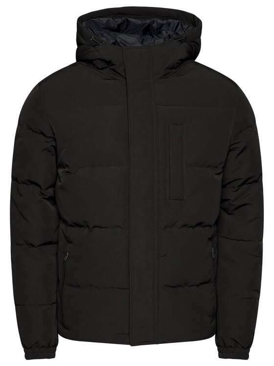 Wrangler Wrangler Kurtka zimowa The Bodyguard W4C8WW100 112129105 Czarny Regular Fit