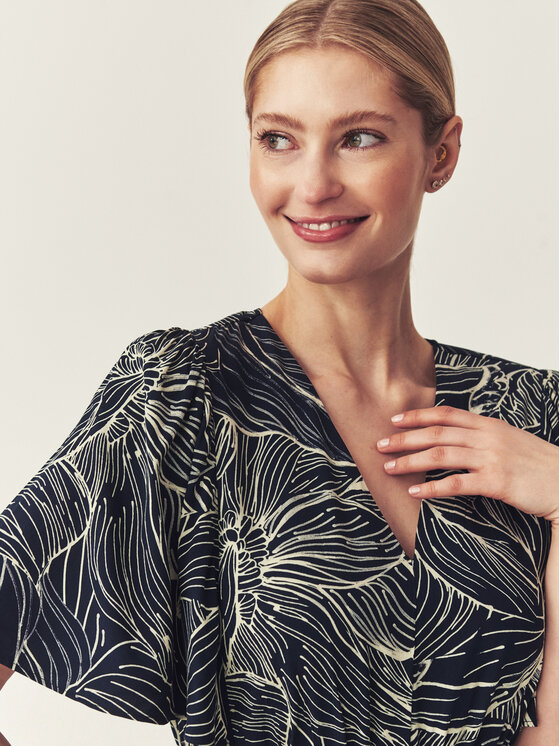 TATUUM TATUUM Sukienka codzienna PORTO Kolorowy V-Neck Fit