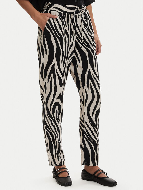 Vero Moda Vero Moda Hlače iz tkanine Jesmilo 10279691 Bež Regular Fit