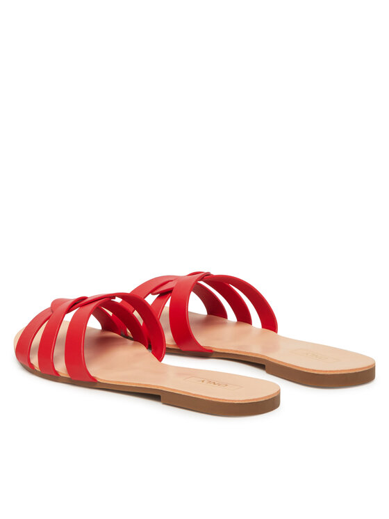 ONLY Shoes ONLY Shoes Natikače Onlfeli 4 15319426 Crvena