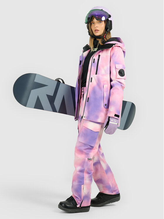 4F 4F Spodnie snowboardowe FREE ON BOARD Kolorowy Regular Fit