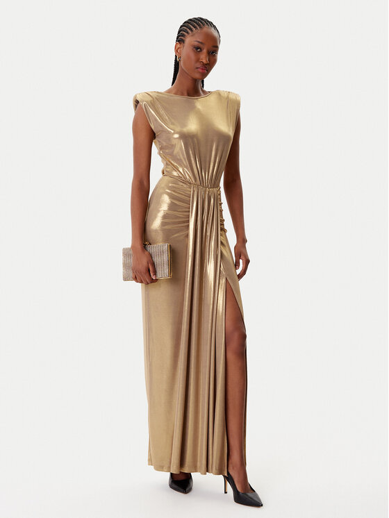 Artigli Artigli Estélyi ruha ACAB003146 Arany Regular Fit