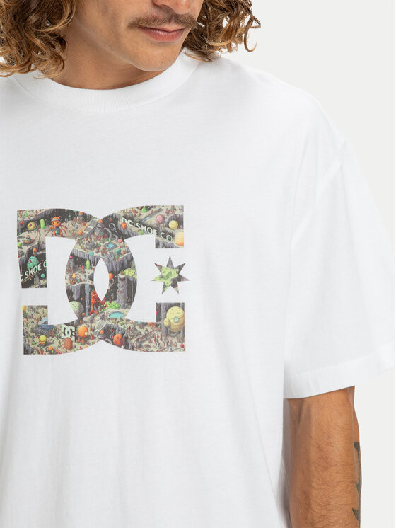 DC Shoes DC Shoes Футболка Star Filled EDYZT04348 Білий Regular Fit