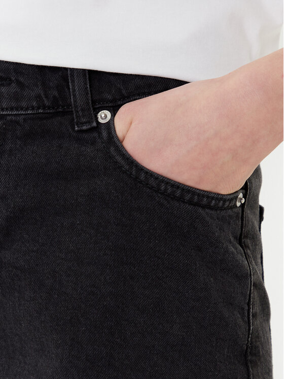 Mustang Mustang Pantaloncini di jeans Jodie 1016562 Nero Regular Fit