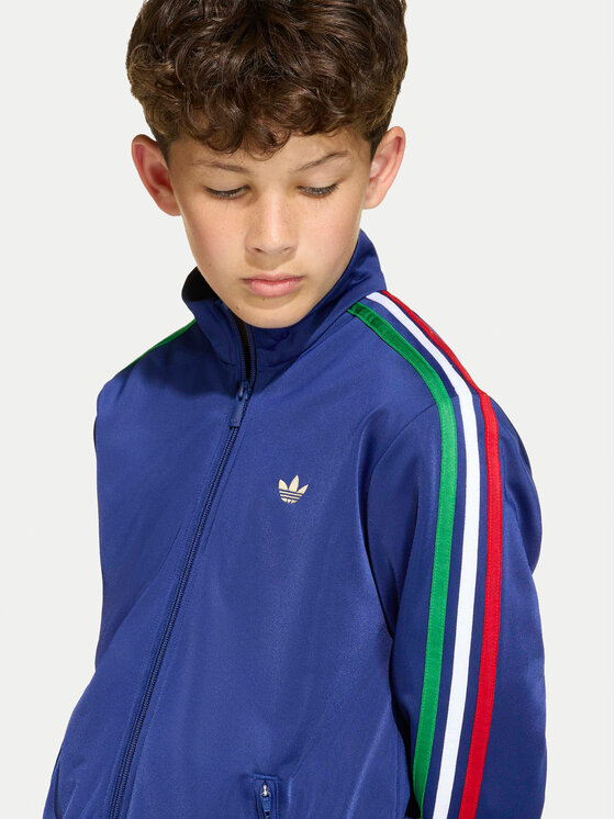 adidas adidas Bluza Firebird KC7052 Granatowy Loose Fit