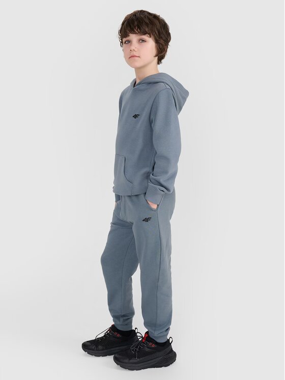 4F 4F Pantaloni da tuta 4FJWSS25TTROM1112-46S Verde Regular Fit