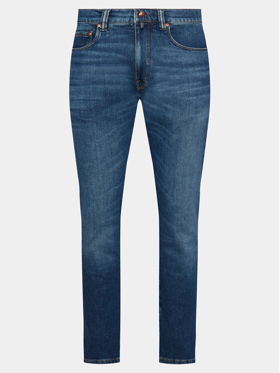 Pierre Cardin Džínsy 34490/000/7749 Modrá Slim Fit