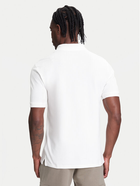 Guess Guess Polo Z5YP02 K9WF1 Biały Regular Fit