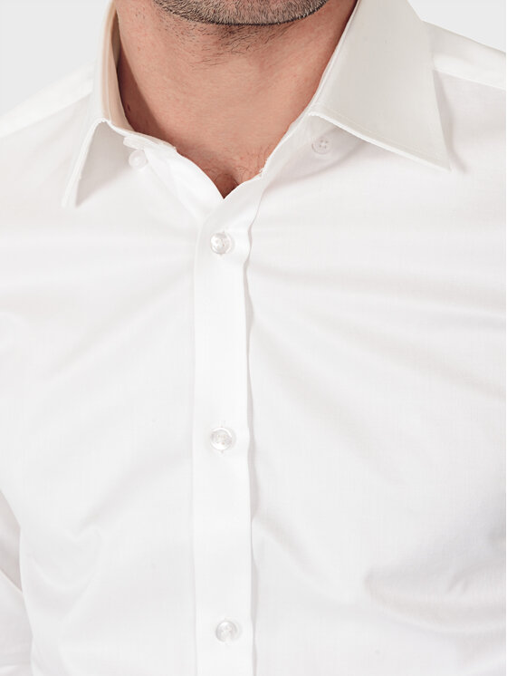 Evenemen Evenemen Koszula Punto Biały Slim Fit