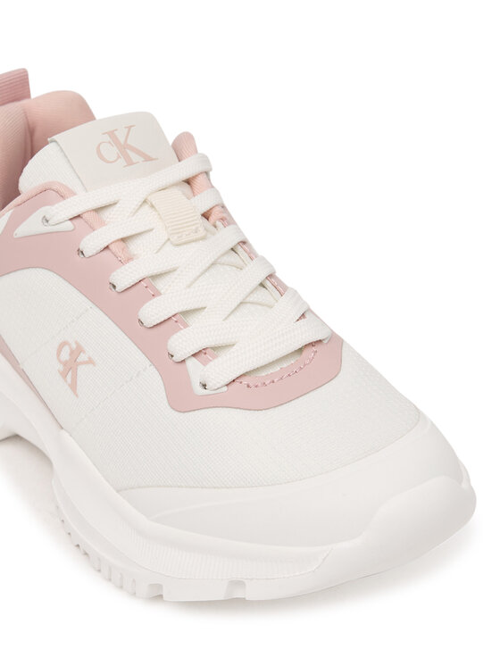 Calvin Klein Calvin Klein Sneakersy Low Cut Lace-Up V3A9-83233-1844 S Biela
