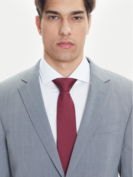 BOSS BOSS Garnitur H-Huge 50546087 Szary Slim Fit