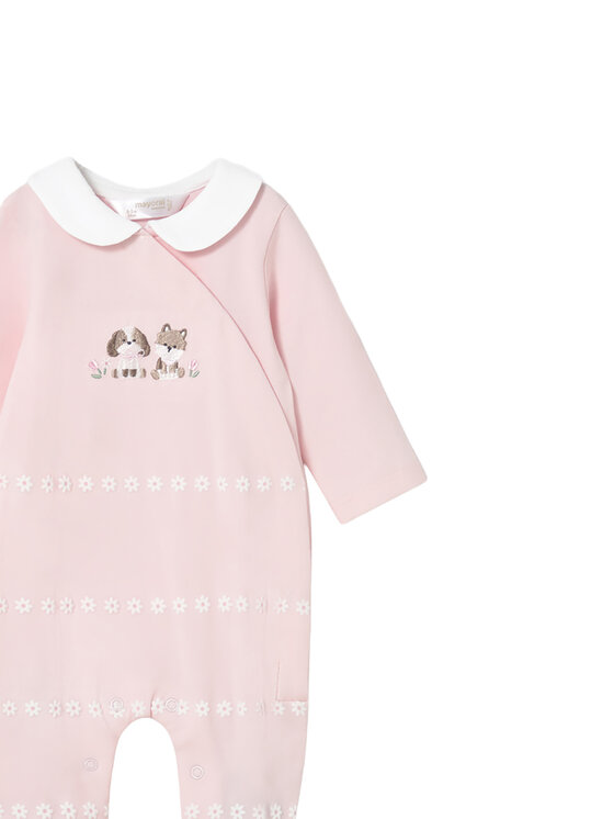 Mayoral Mayoral Set de salopete pentru bebeluși﻿ 1703 Roz Regular Fit