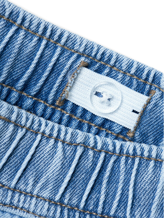 NAME IT NAME IT Jeans kratke hlače Ben 13240411 Modra Baggy Fit