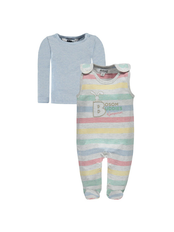 Kanz Kanz Komplet dziecięcy 1712811 Szary Basic Fit