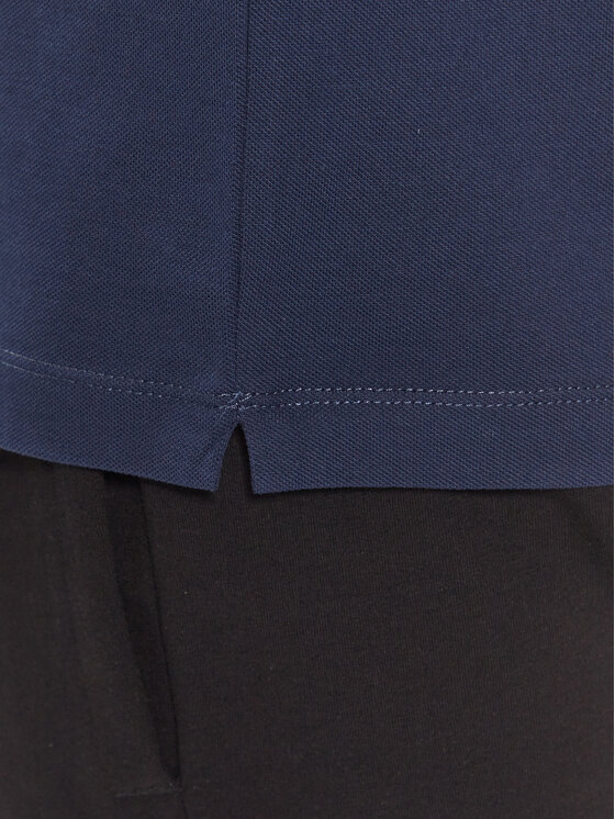 EA7 Emporio Armani EA7 Emporio Armani Тениска с яка и копчета 3RPF01 PJ5AZ 1554 Тъмносин Regular Fit