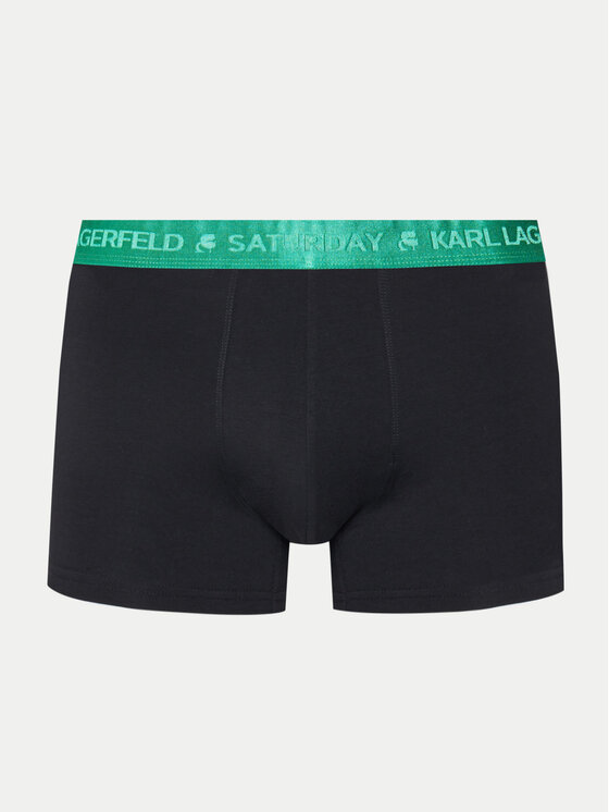 KARL LAGERFELD KARL LAGERFELD 7 db-os boxeralsó szett A1M47118 Fekete
