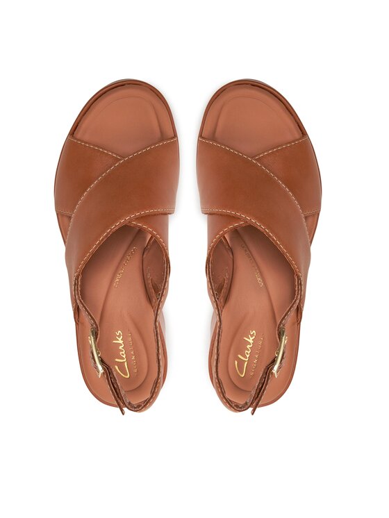 Clarks Clarks Босоніжки Manon Wish 26176303 Коричневий